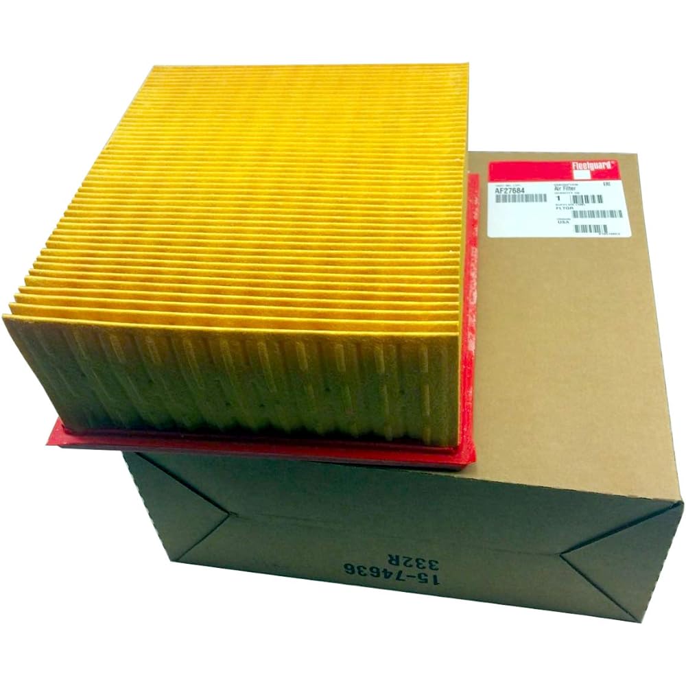 Fleet guard AF27684 Air filter panel 6.7 liter CUMMINS Turbo diesel engine length 10.929 inch