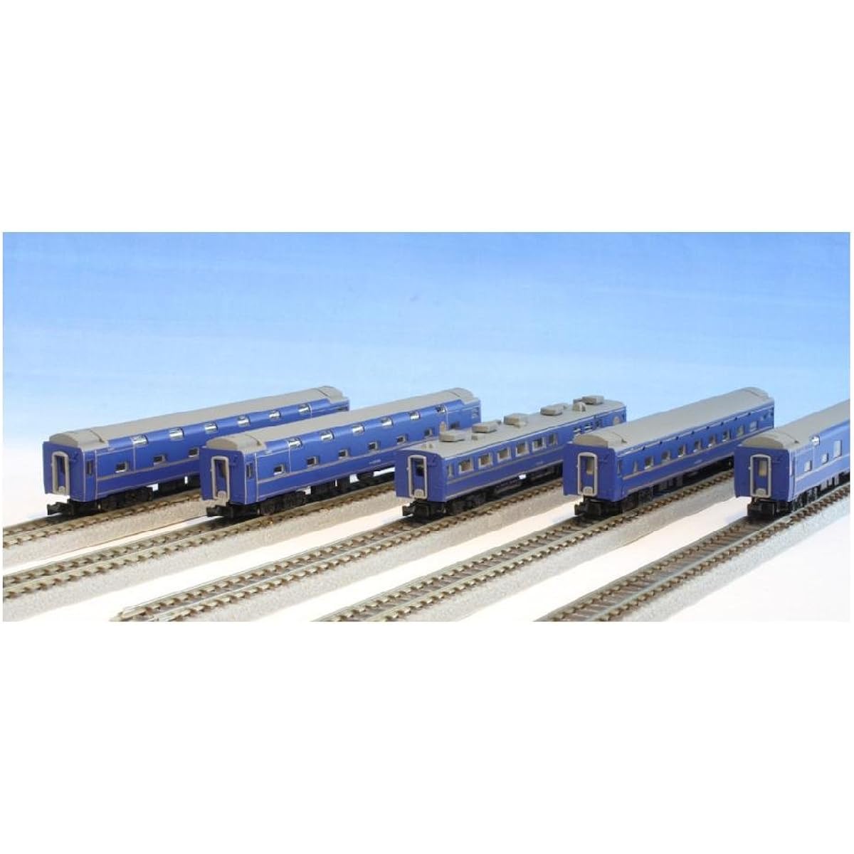 Rokuhan Z gauge T016-2 24 series Hokutosei JR Hokkaido formation 5-car extension set