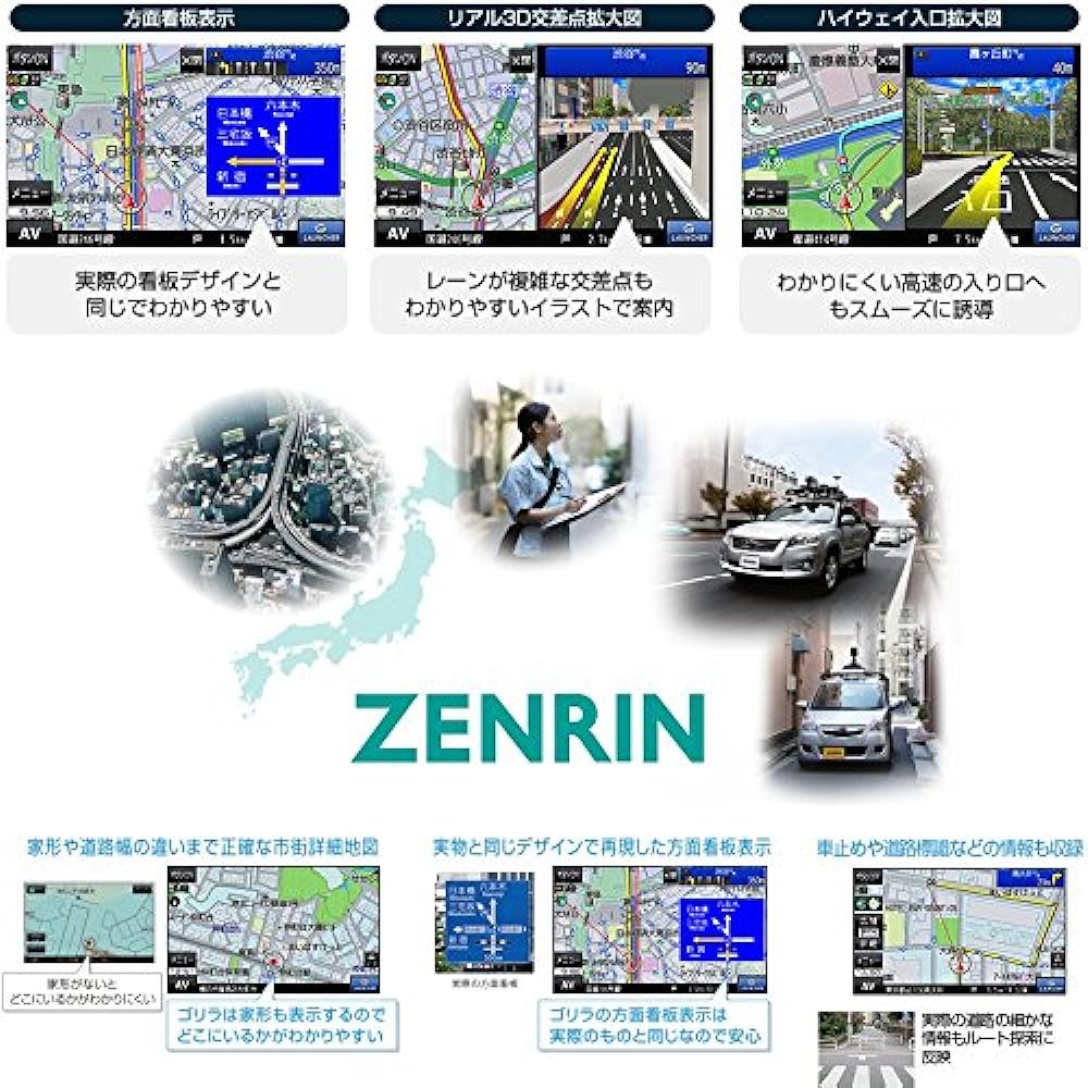 Panasonic Portable Car Navigation Gorilla CN-G510D 5 Inch One Seg SSD16GB Built-in Battery PND 2017 Model