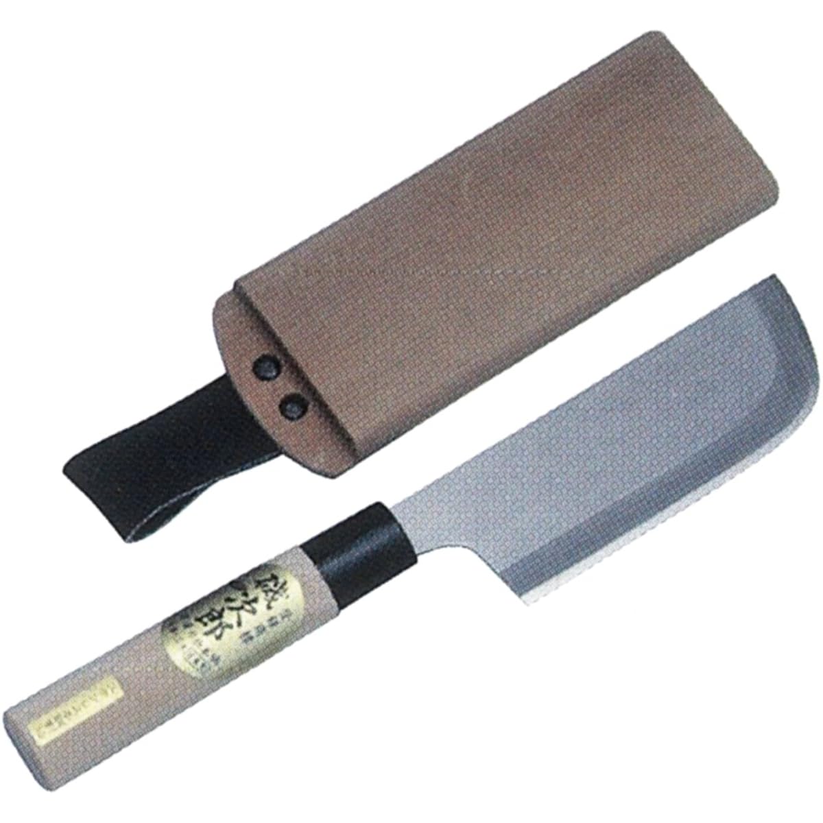 Doukan Isojiro Stainless Steel Double-Edged Harvest Knife (Yasugi White Steel) DK691