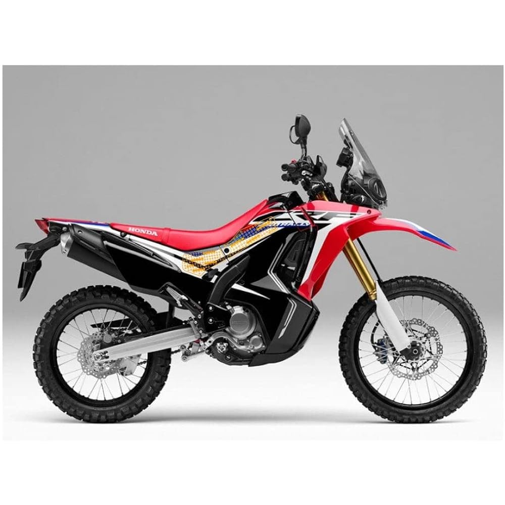STOMPGRIP Traction Pad Tank Kit VOLCANO Black CRF250RALLY 17-18 55-10-0158B