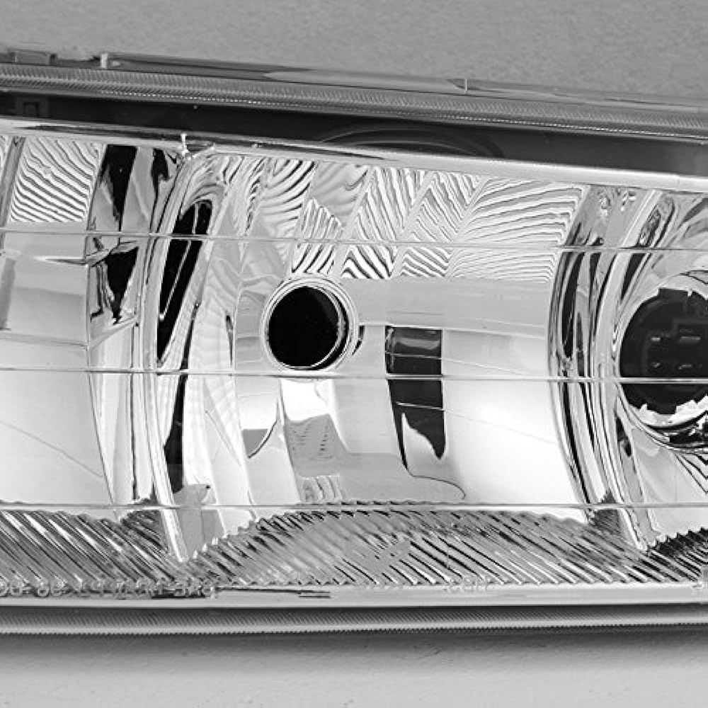 BUICK CENTURY/REGAL OE replacement chrome bezel headlight driver/passenger seat head lamp pair