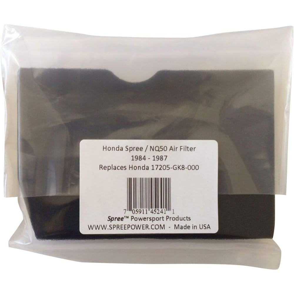 SPREE replacement/HONDA SPREE NQ50 (1984-1987) With air filter spark plug