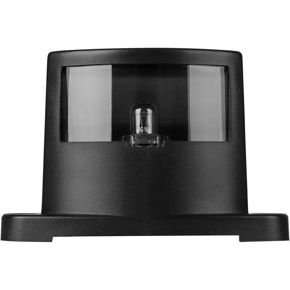 License Plate Lamp - ABS Body Construction (Black)
