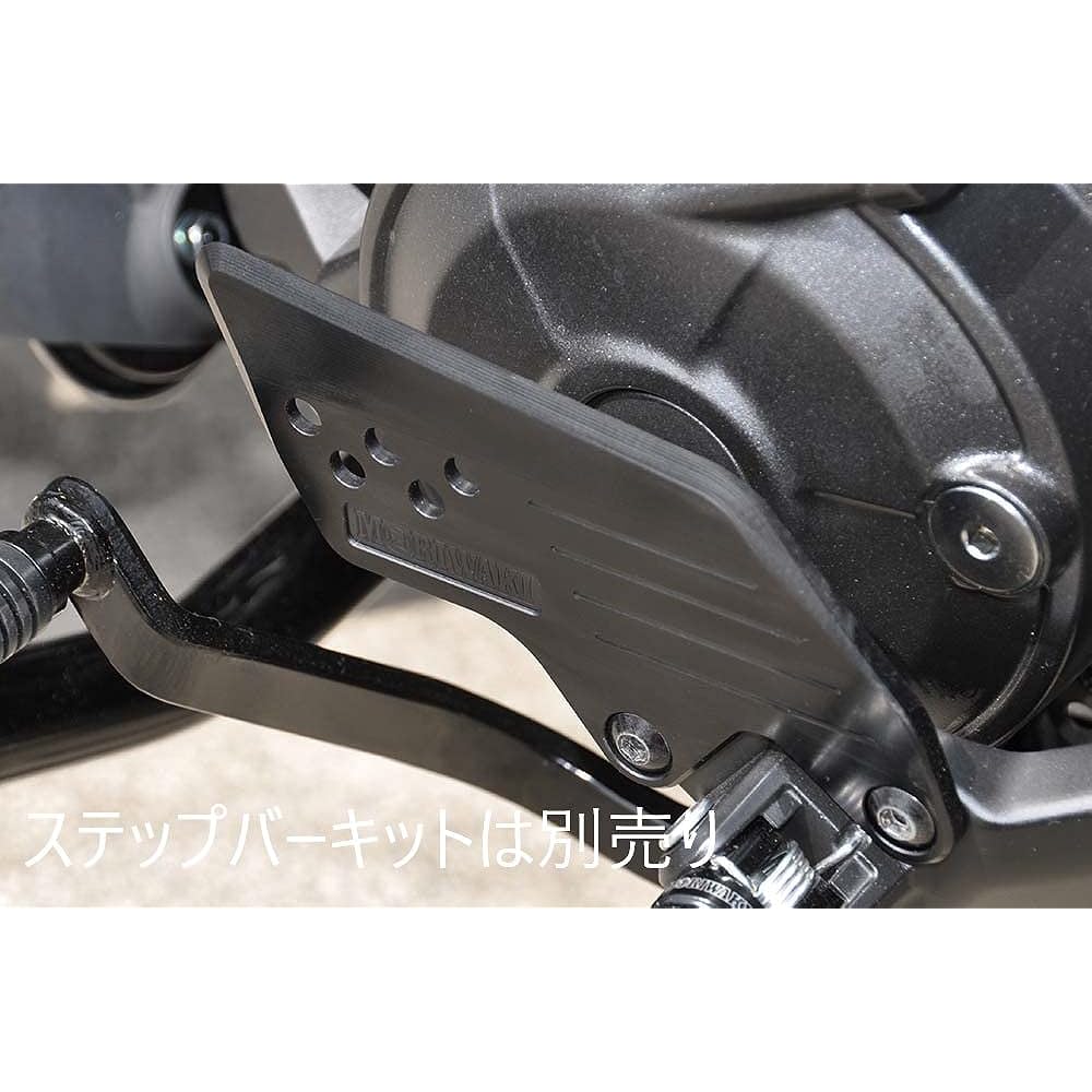 MORIWAKI REBEL1100/T 05067-201T5-00 Step Hold Plate, Black