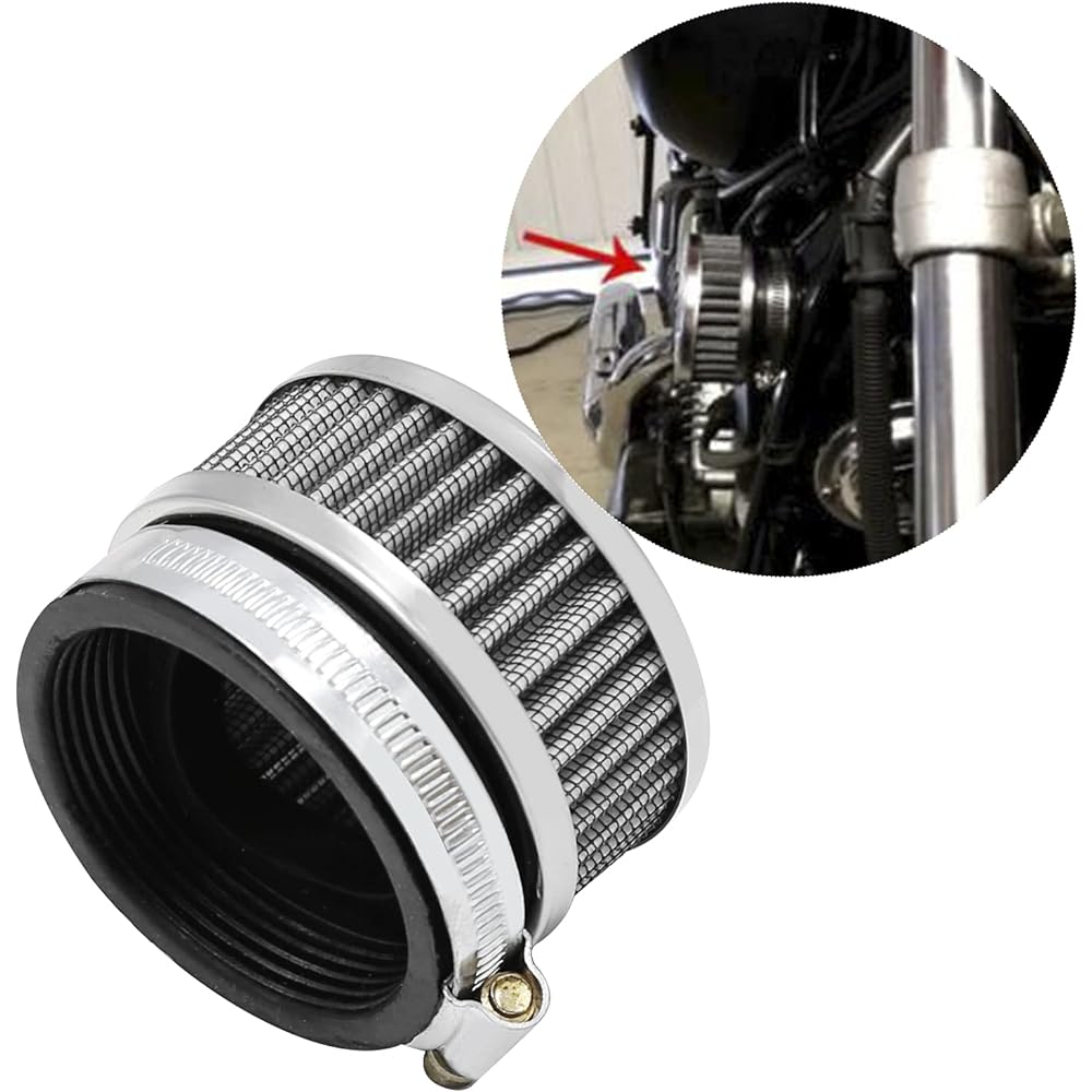 48mm-52mm Stainless steel air-in-entry port for auto vice cooter (2)