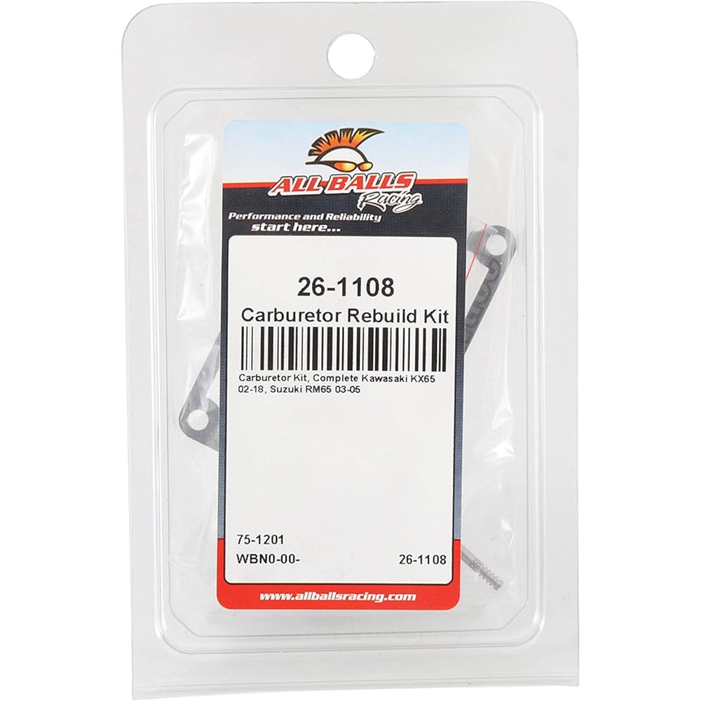 ALL BALLS RACING 26-1108 Red Carburetor Bild Kit