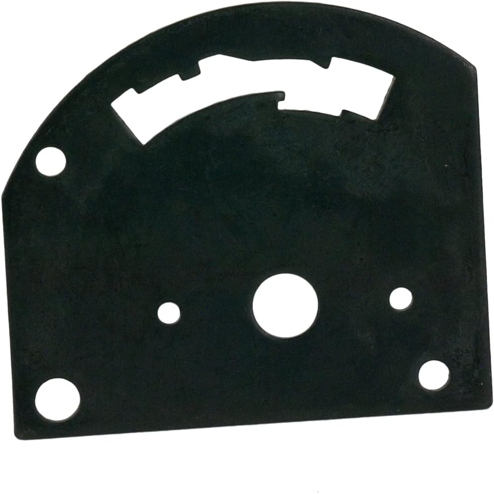 B & M 80711 Prostic Gate Plate 3 -speed pattern