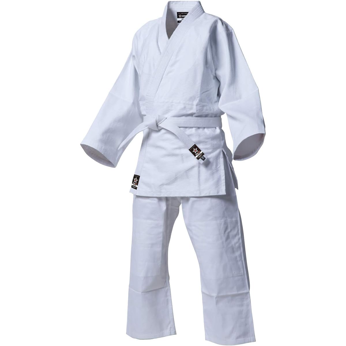 MARTIAL WORLD Judo uniform for school classes (single weave) NGSH-3 White No. 3