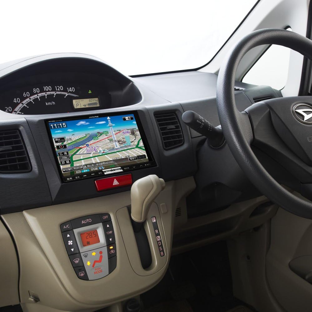 ALPINE Move SD navigation 8-inch WVGA LCD terrestrial digital TV/DVD-V/CD/Bluetooth/USB/SD/tuner/AV integrated 32GB VIE-X008-MV