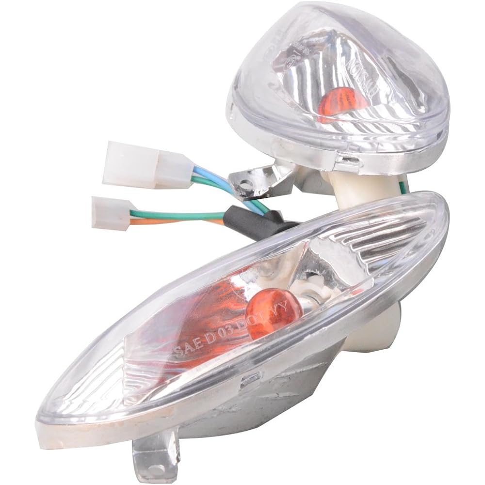 Goofit Turn Signal Light GY6 50CC China TAOTAO KYMCO Scooter Moped White