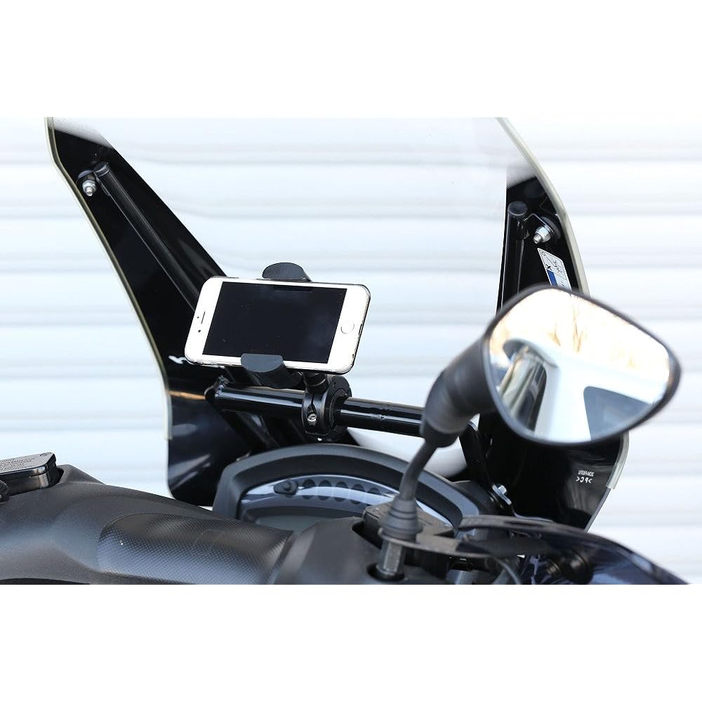 Kijima Motorcycle Bike Parts Handle Mount Stay Black Tricity 125 Tricity 155 2014~ YAMAHA 204-0653