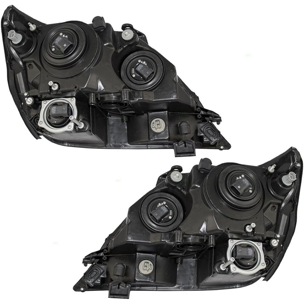 Compatible with BROCK replacement driver and halogen headlights for passenger seats RX300 8115048031 8111048031