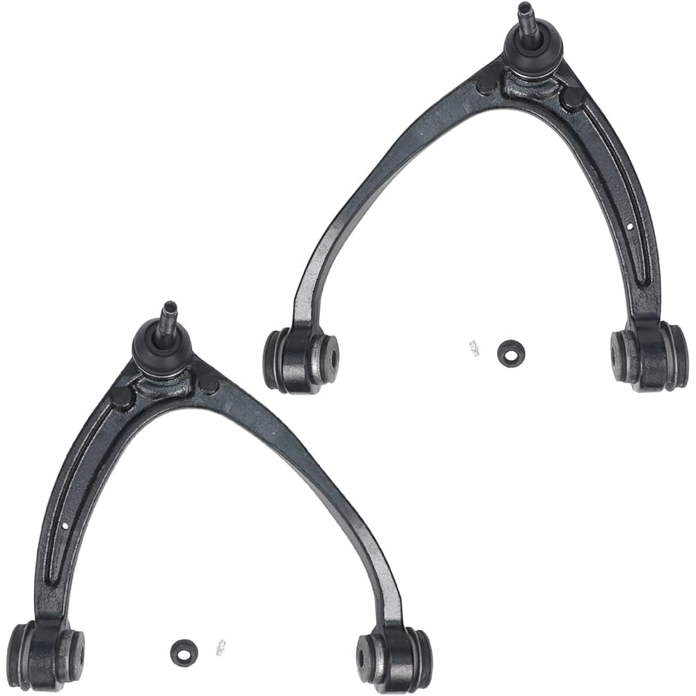 Detroit AXLE -Front upper control arm tie rod Swaber replacement Chevrolet GMC SILVERADO SUBURBAN SIERRA YUKON XL 1500 Tahoe Yukon Cadillac Escalade for Escalade -12 Pieces