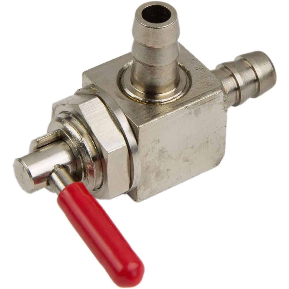 Raider 07-7118 Universal 90 degrees rotating fuel shut off valve 1/4 inch line