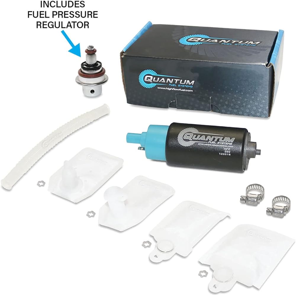 HFP-390-UR Yama WR250F R X WR25R WR450 / XT250 / YZ250 F FE FX / YZ450 F FB FX 2008-2019 Motorcycle Fuel Pump and Mounting Kit Pressure Regulator