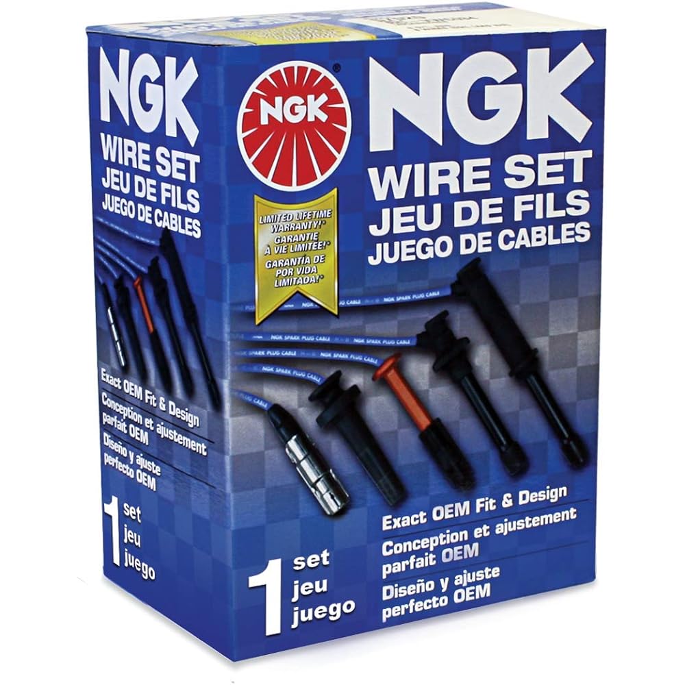 NGK (52104) RC-FDZ044 Spark plug wire set