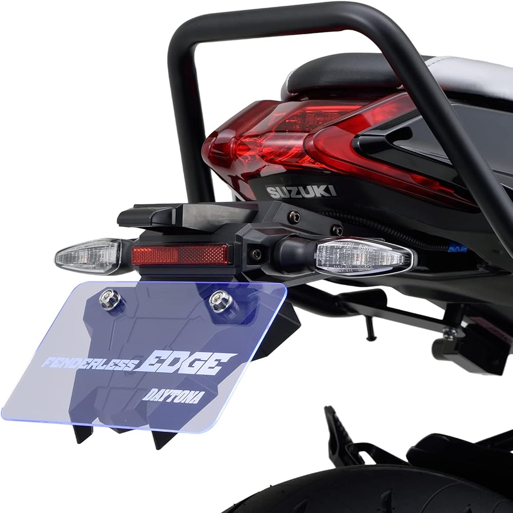 Daytona Motorcycle Fenderless KATANA (19-21) LED License Lamp & Reflector Included Fenderless EDGE 25707 Black