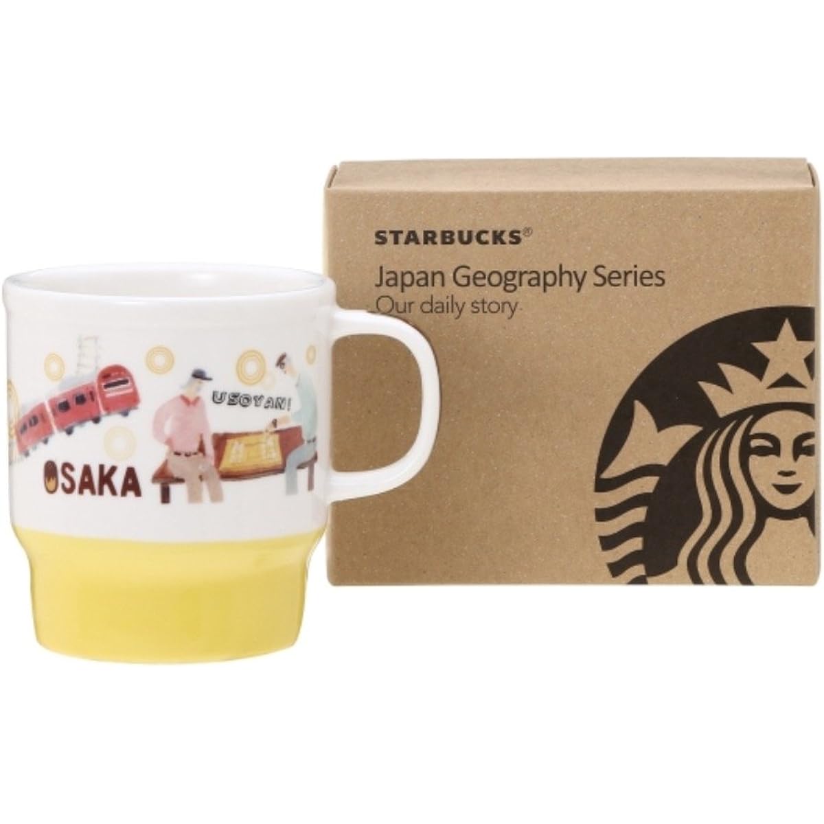 Starbucks Osaka mug 355ml japan geography series