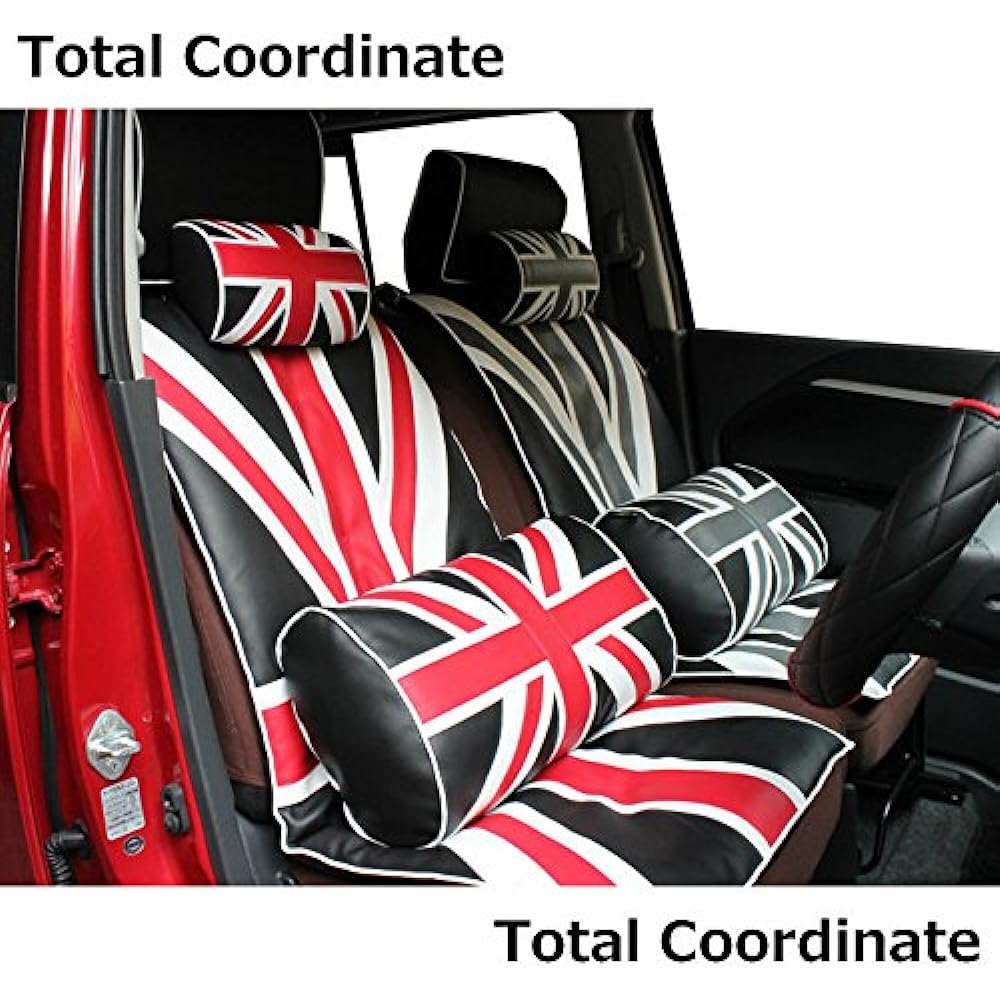 Nishiki Sangyo Tomboy Union Jack Triple Cushion/Red/UJ-5570