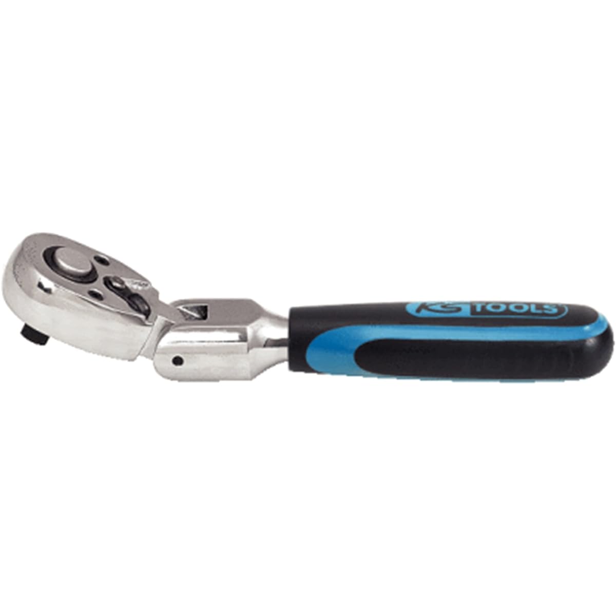 KS TOOLS 1/4" CHROMEplus Flexibel head reversible ratchet 72 teeth 918.1493