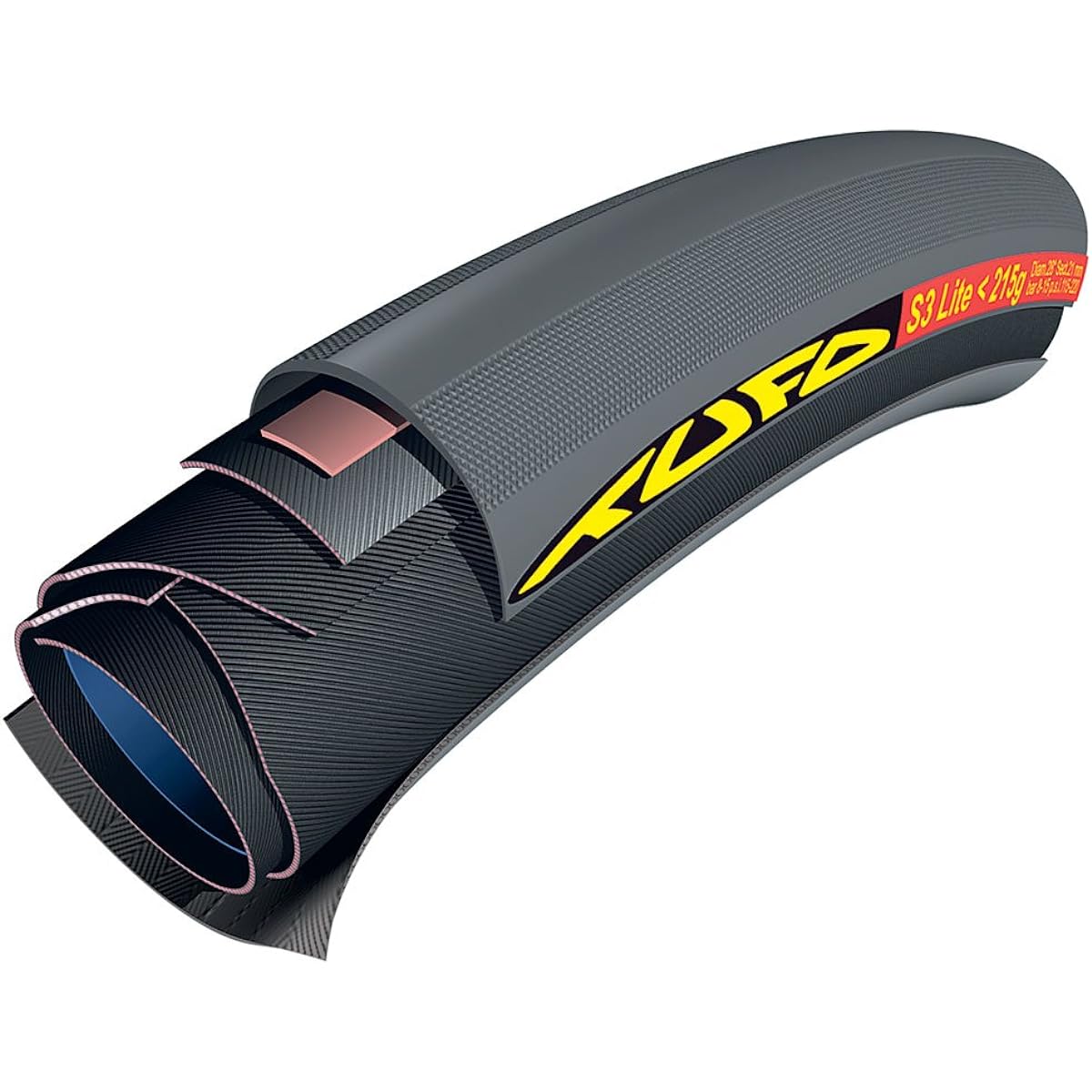 TUFO S3 Lite <215g Tubular