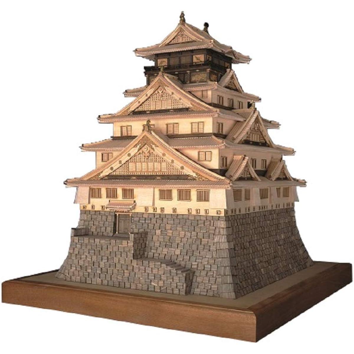 Woody Joe 1/150 Osaka Castle Wooden Model Assembly Kit