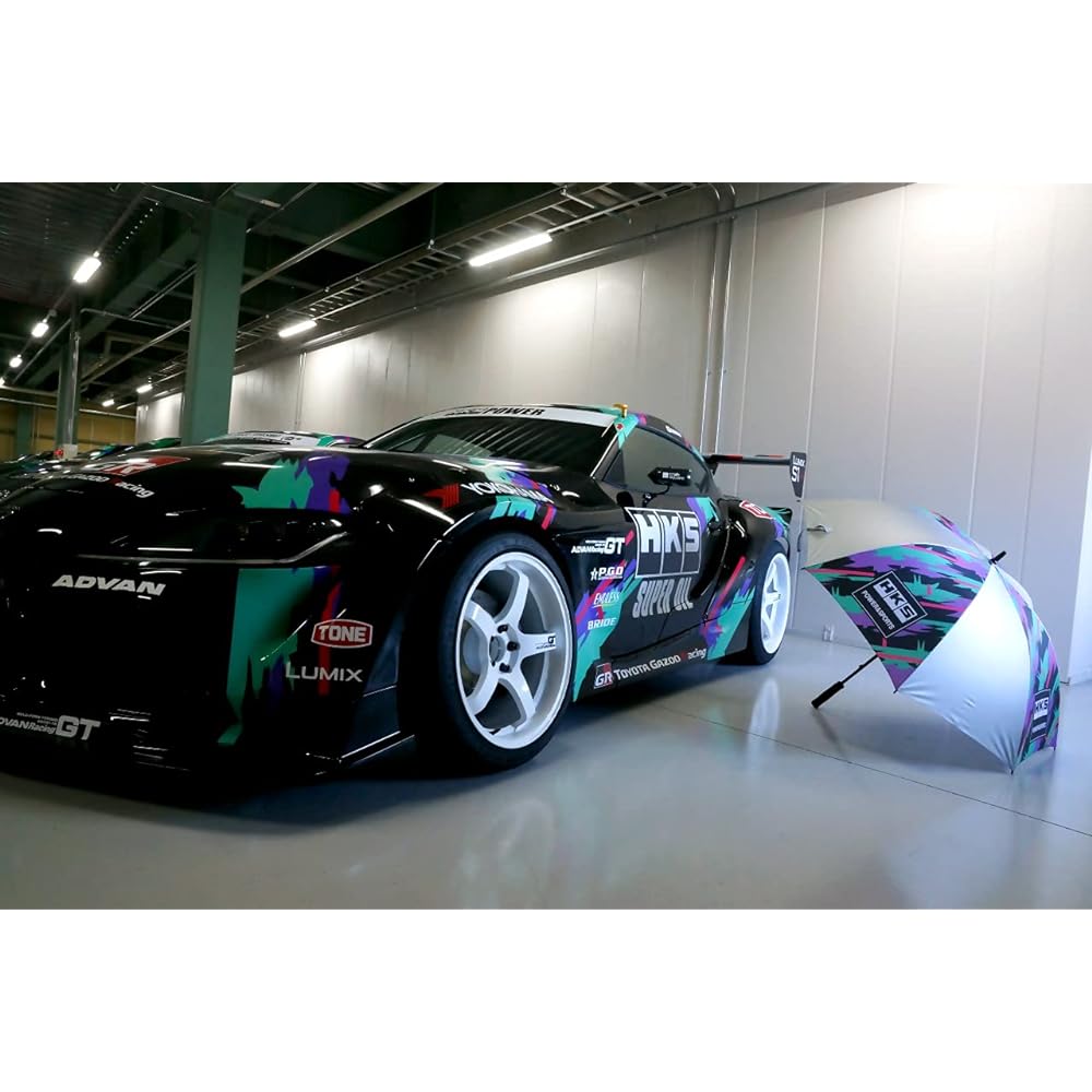 HKS Umbrella Circuit Umbrella HKS Oil Color/Silver CIRCUIT UMBRELLA OIL COLOR 51007-AK397