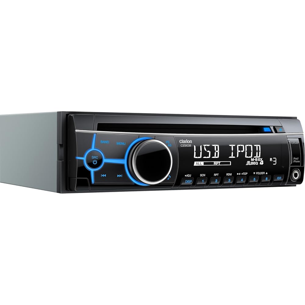 Clarion CZ202 CD/MP3/WMA receiver with USB slot