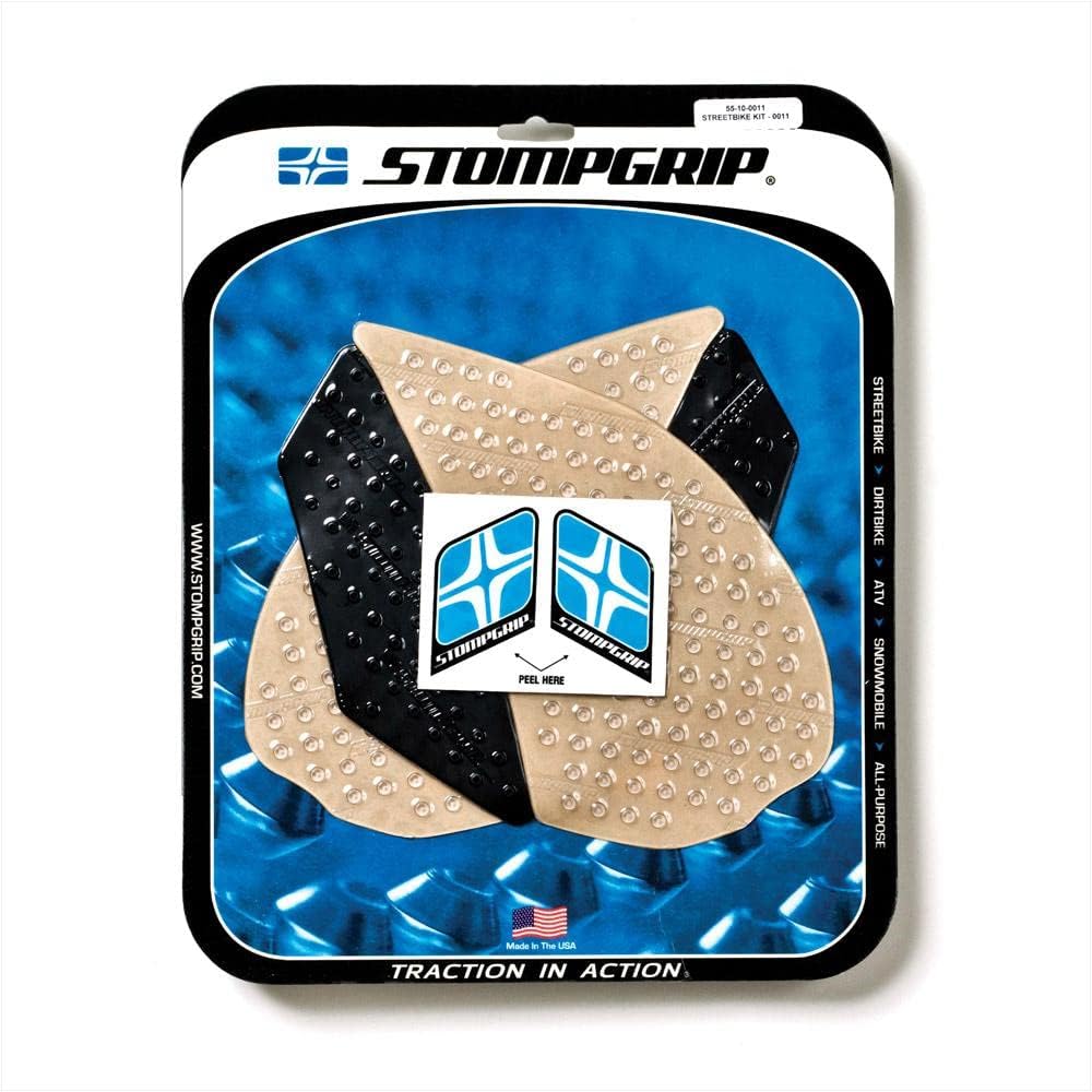 STOMPGRIP Traction Pad Tank Kit Hybrid VOLCANO FZ8/FAZER8 10-15 55-10-0011H