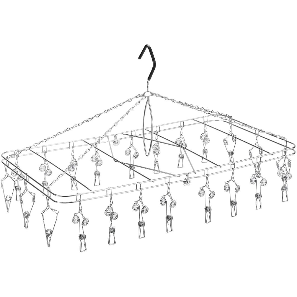 Ohki Easy Pinch Stainless Steel Hanger SL 22 Pinch Silver