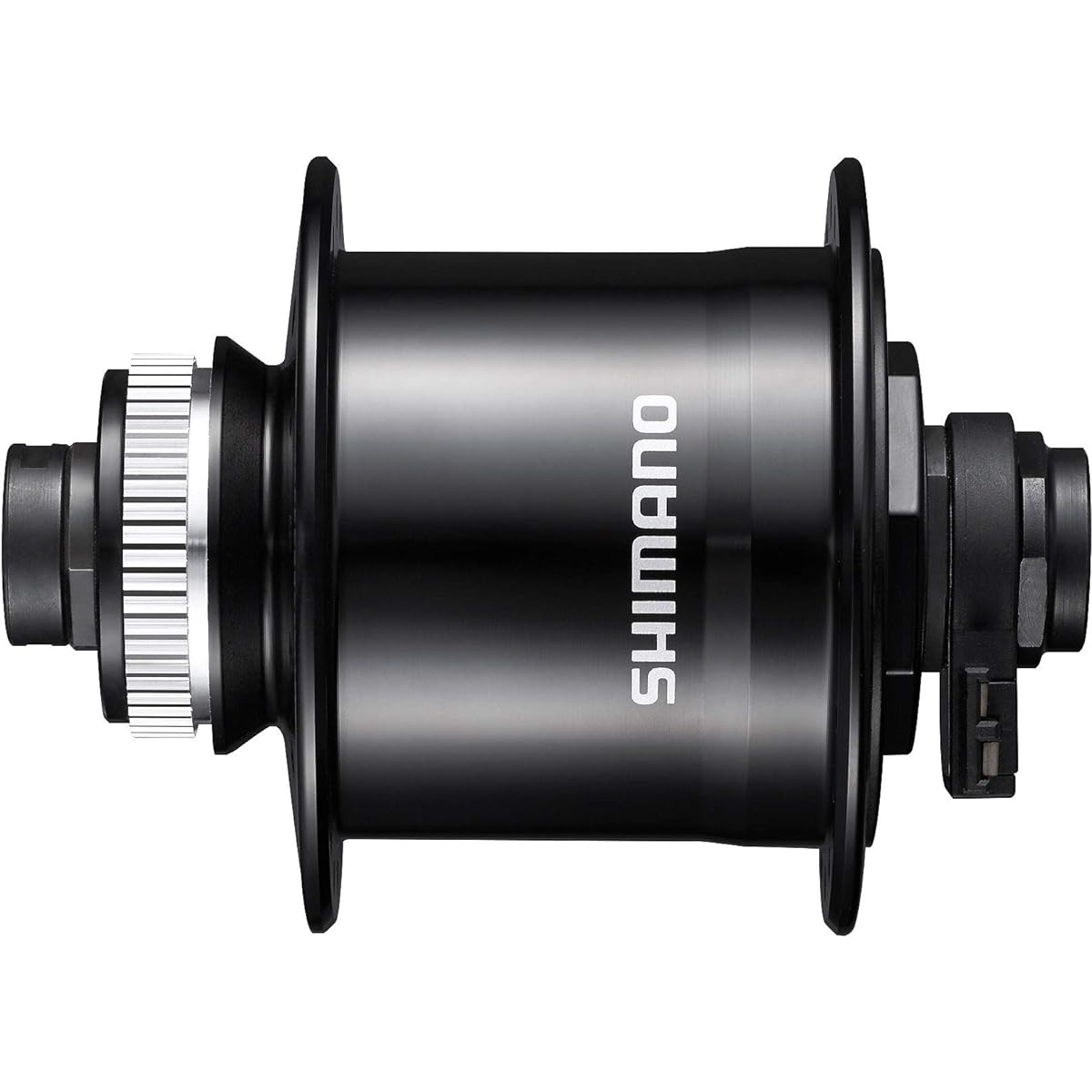 SHIMANO Hub Dynamo DH-UR705 Black 32H 12mmE Through E2 6V-3.0W Center Lock Rotor Compatible OLD:100mm EDHUR7053DBGL