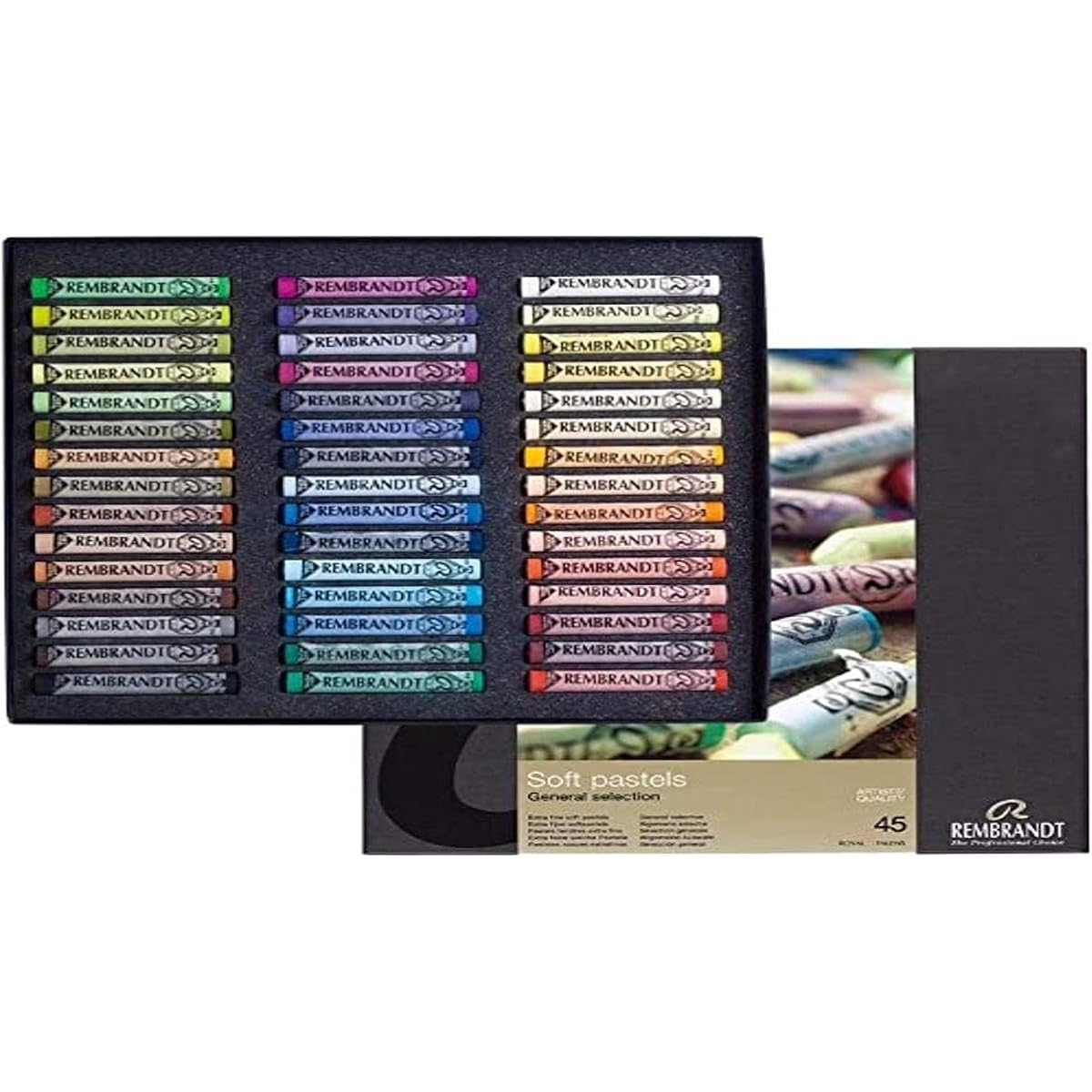 Talens Rembrandt Soft Pastel 45 Color Set