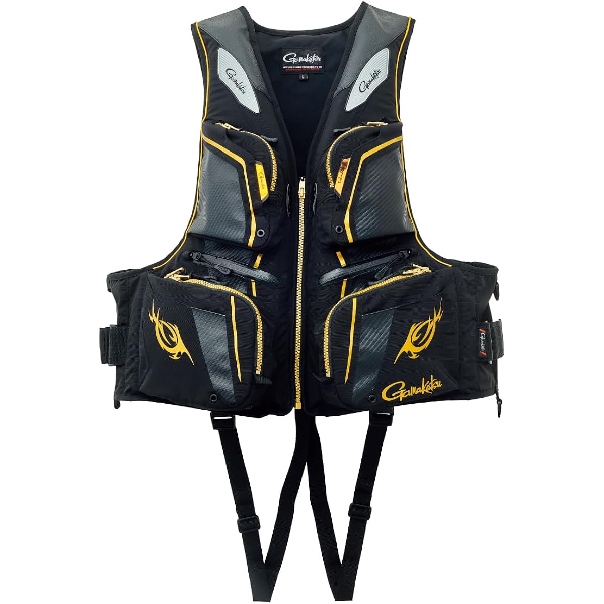 Gamakatsu Floating Vest GM2193 Black x Gold 5L