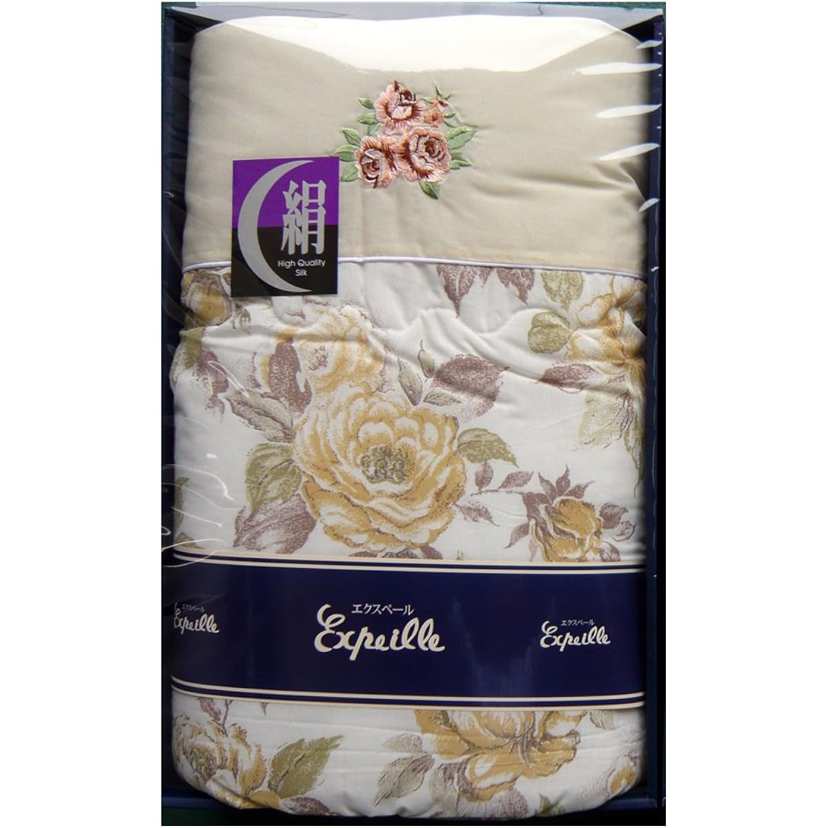 Best Selection Jubu Jubu Washable Silk Blend Futon (Large Size) Blue A1310 BL