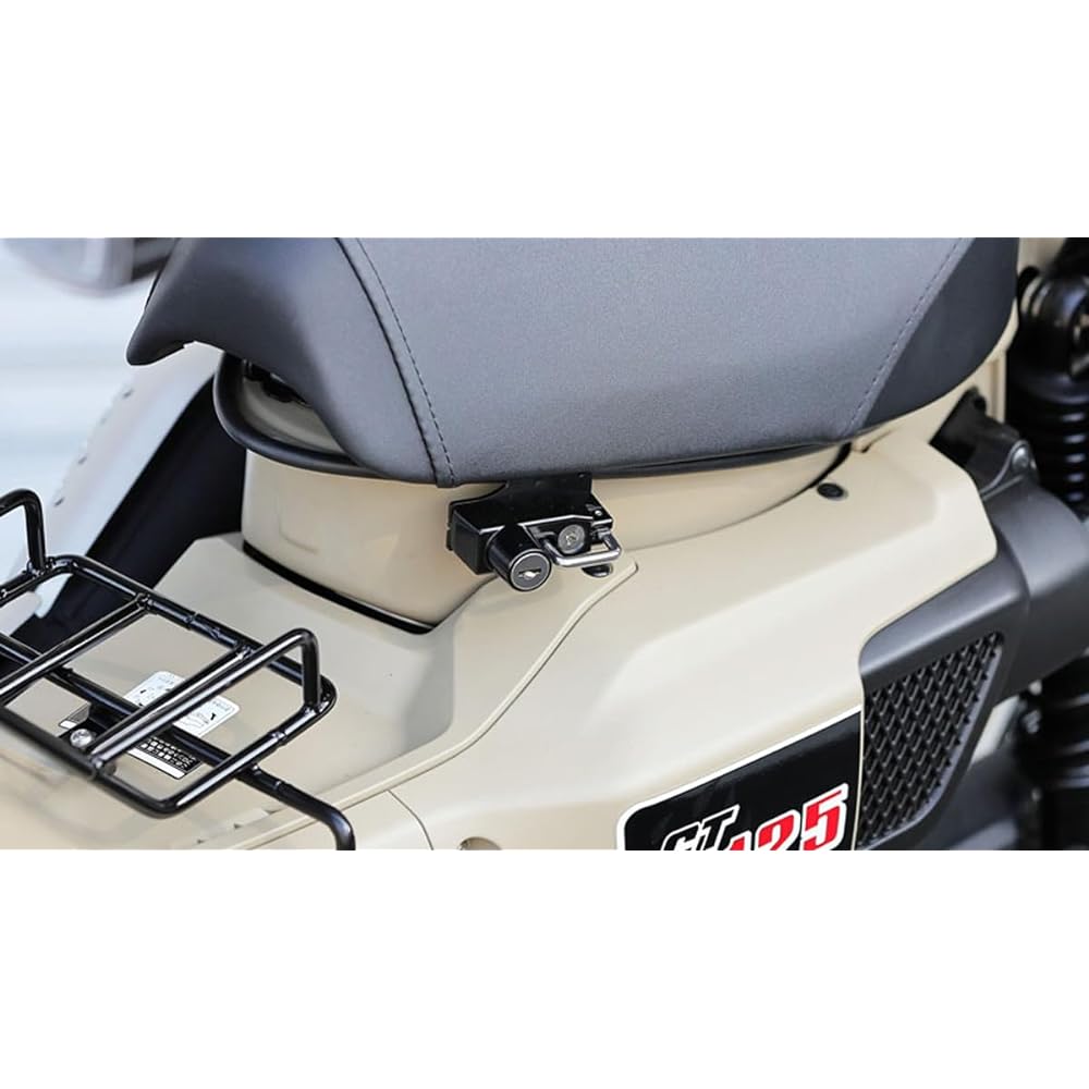 Kijima Motorcycle Helmet Lock Holder Hunter Cub CT125 Steel Black Finish HONDA 303-1604