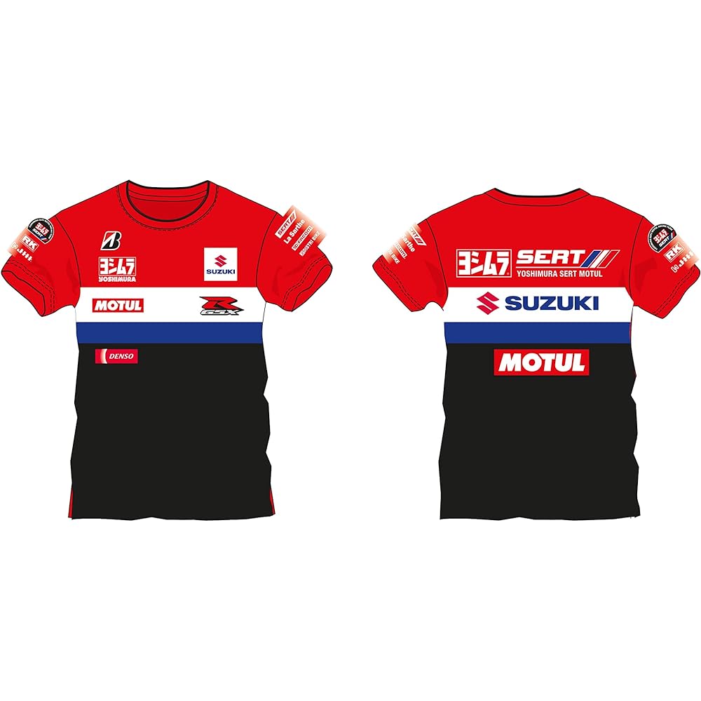 YOSHIMURA EWC TEAM T-shirt Cotton M size YOSHIMURA 900-223-290M