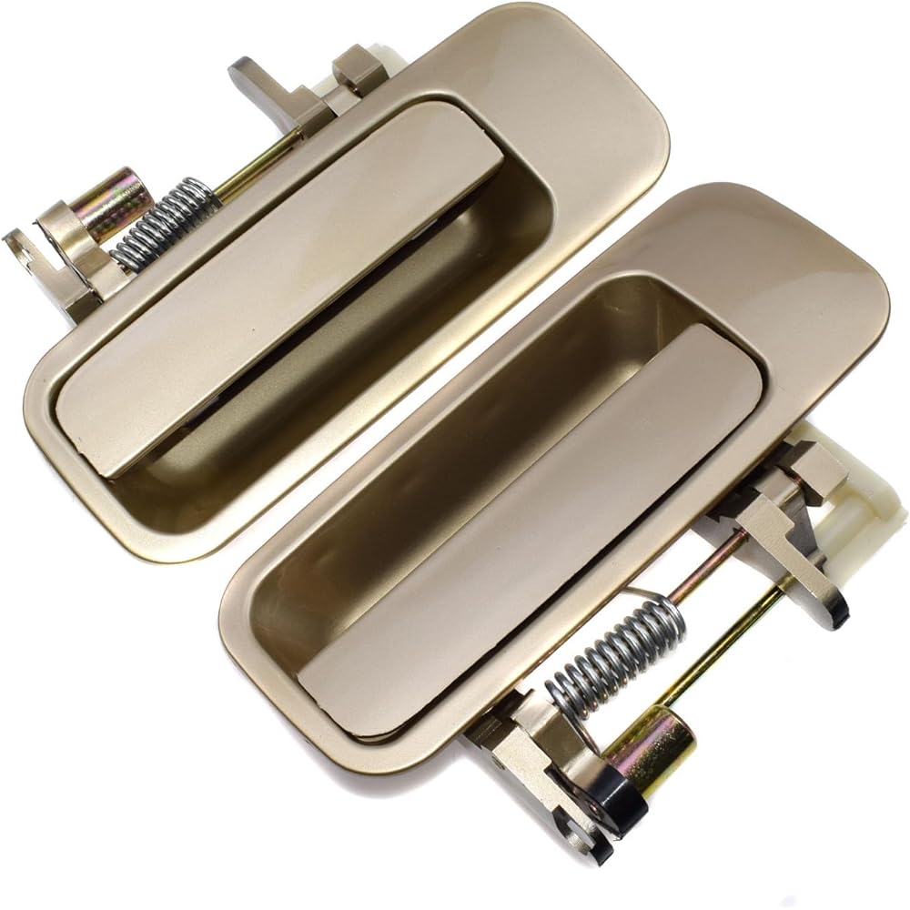 Car Parts Outside Door Handle Beige Windle Frontor Left Left Left Left and right LH RH 69240-YC030 Toyota Kamuri 1997 1998 2000 2001 Car Parts (Color: Rear Right RR)