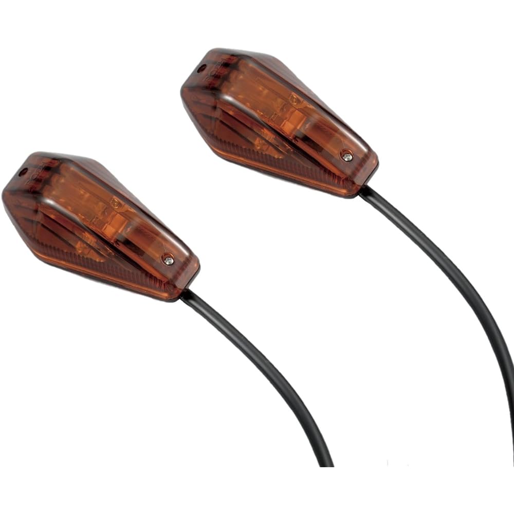 POSH Motorcycle Supplies Aero Stream Turn Signal 12V15W Smoke Lens 090023