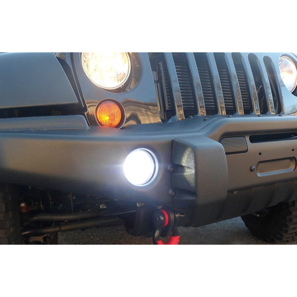 IJDMTOY 5202 H16 extension wire harness socket headlight compatible fog light retro fit work for work