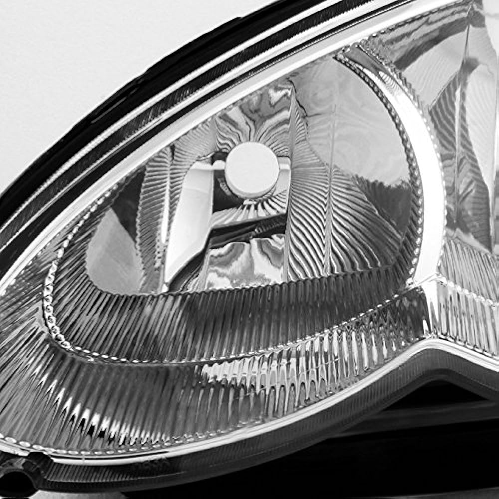 Chrysler PT cruiser OE replacement chrome bezel headlight driver/passenger seat headlamp pair