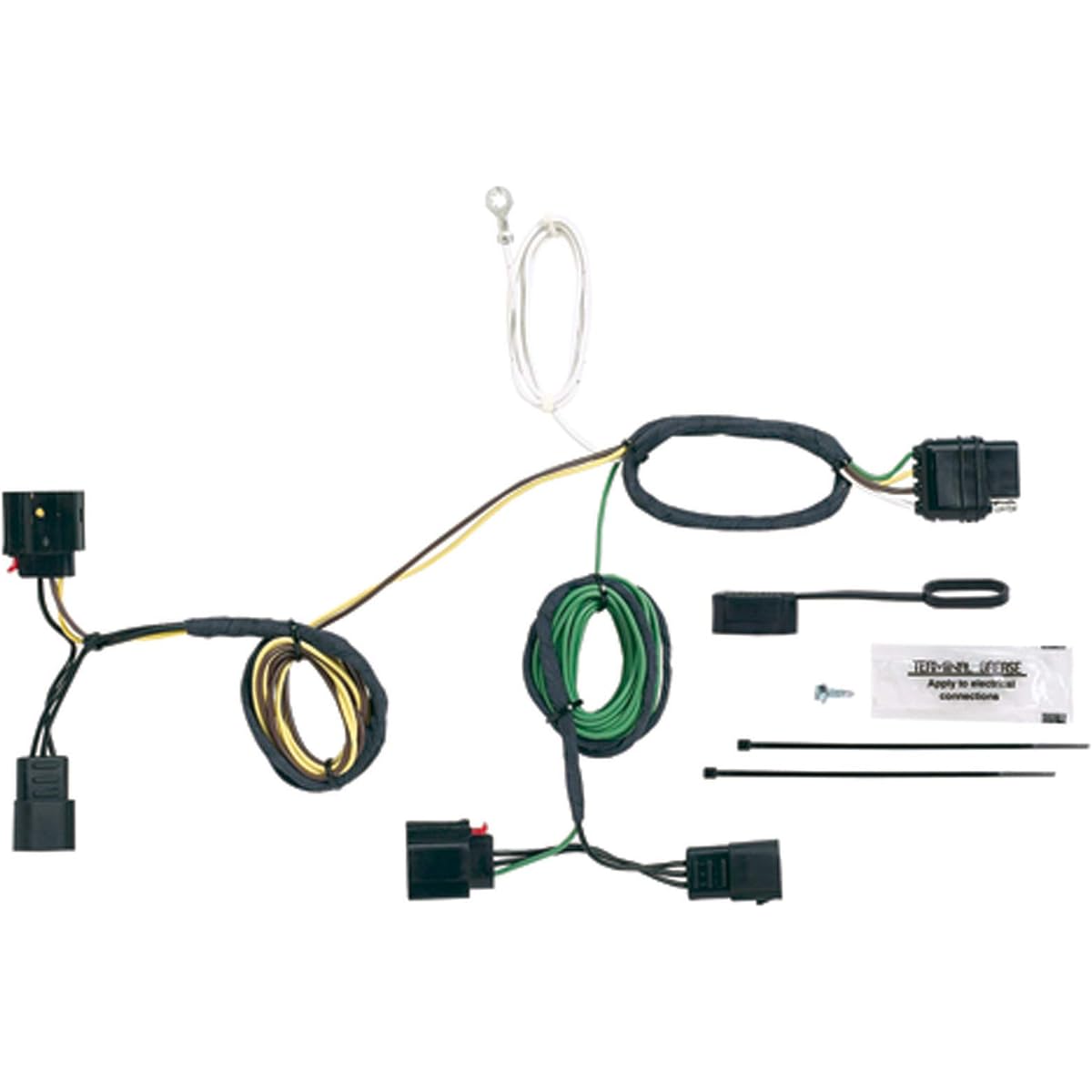Hopkins 42555 Simple car trailer wiring kit for plugin