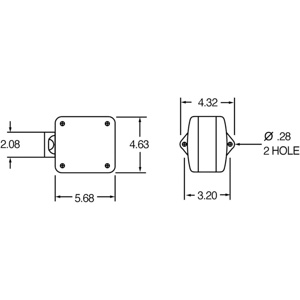 TRUCK-LITE (4872AA Dual Face Winker Lamp