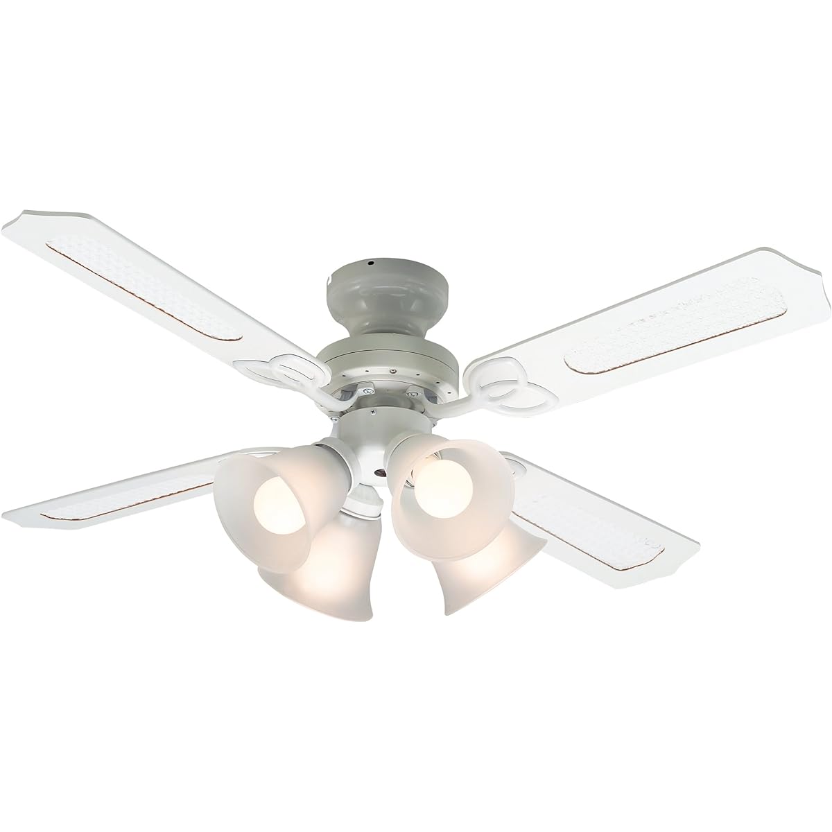 Tokyo Metal Industry Ceiling Fan 4 Lights Remote Control Type TKM-42WW4LKRCLDZ