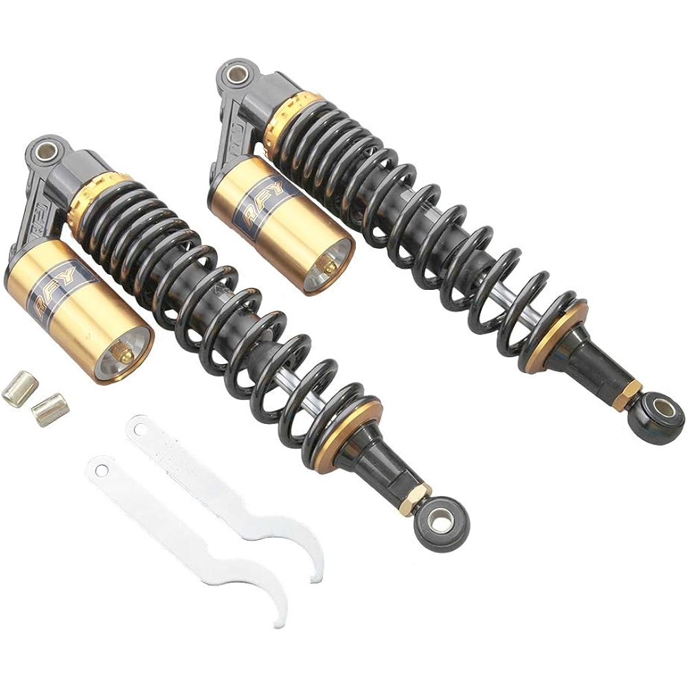 Luckmart 14.75" 375mm Aluminum Bi-Clear Suspension Shock Absorber