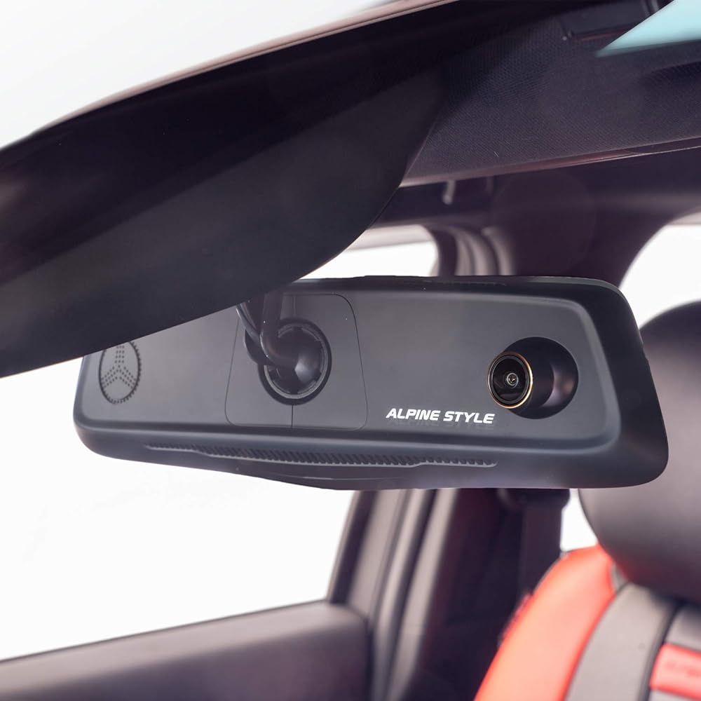 ALPINE STYLE CX-5 (February 2017~) CX-8 (December 2017~) Digital inner mirror 2 front and rear cameras Built-in drive recorder AS-SRM01-CX