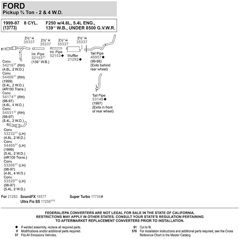 WALKER 18577 Soundfx muffler
