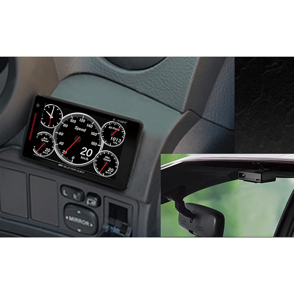 Yupiteru Laser & Radar Detector LS71a 3.6 inch LCD Separate Type 3rd Generation Amplifier IC 3 Year Warranty Yupiteru