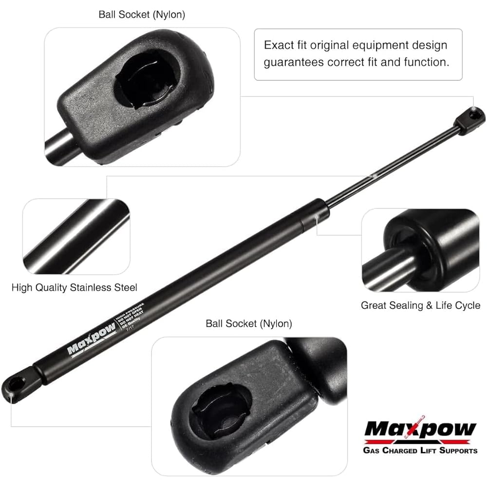 MAXPOW 2 Rear compatible Honda Pilot 2003 2005 2006 2006 Hatch Strat Lift Support Gas Spring Shock 4373