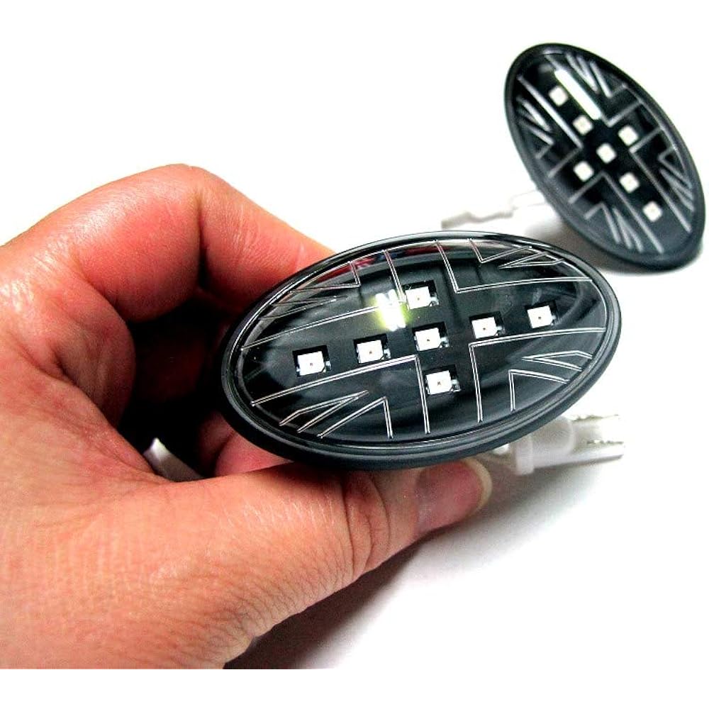 Union Jack Lens Side Marker Signal Lamp Amber LED Light Mini Cooper MK1 R502 R52 R53 R53 2006 for 2006